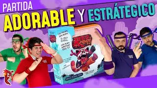 🐼💥Partida RED PANDA 🧧| Duelo de maestros panda | JUEGO de mesa rápido para AMIGOS
