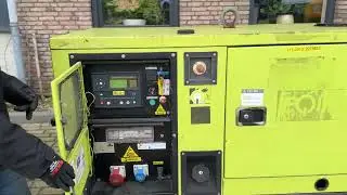 Gesan DPR 20 Perkins Leroy Somer 20 kVA Silent Rental generatorset stocknr 6174