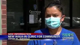 Crestwood Hospital opens new walk-in clinic