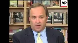 Former White House Press Secretary Scott McClellan defended his bombshell book about the Bush admini