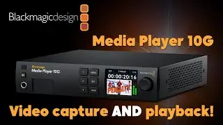 Introducing the NEW Blackmagic Design Media Player 10G!