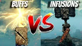 Buffs or Infusions? Damage Comparison (with chart)- ELDEN RING