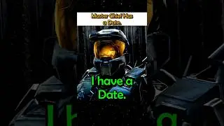 У Мастера Чифа свидание! #halo #masterchief #shorts