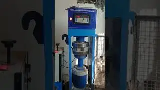 Interlocking Pavers Strength Test machine