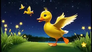 Ducky Flappy Wings Go Flap Flap Flap | Lively Duck Nursery Rhyme for | Animal Song for Kids