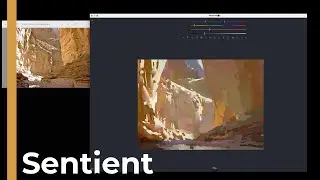 How to Paint the Morning Glow in Heavy Paint with Tiffanie Mang