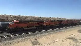 Railfanning The BNSF Southern Transcon Across New Mexico Part 1 March 2023