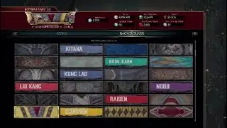 UMK11: All my Kombat cards and icons