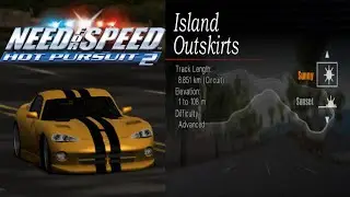 Need For Speed Hot Pursuit 2: Dodge Viper GTS (Color 2) (Island Outskirts)