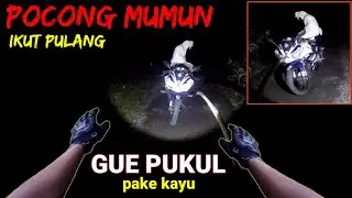 🔴DIDN'T REALIZE!! IT TURNS OUT THIS POCONG WAS RIDING PILOT ON MY MOTORBIKE || Tuesday Kliwon night