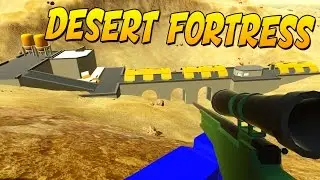 Ravenfield NEW DESERT FORTRESS! - Ravenfield Beta Gameplay