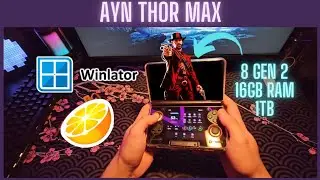 AYN THOR chegou! Unboxing + Testes com RDR2 via Winlator e Nintendo 3DS no Citra 😱🔥