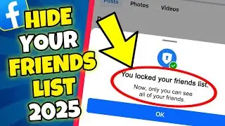 (UPDATED) How To Make Your Friends List Private on Facebook - Hide Facebook Friends 2025