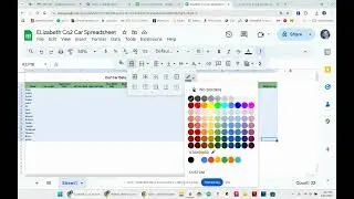 Part 2 Co2 Car Spreadsheet