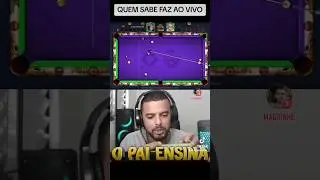 Quem Sabe faz AO VIVO #8ballpool #sinuca #gameplay #live