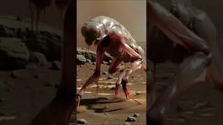 mars alien creature 👻 concept video #science #alien #nasa #rover #shorts #shortsfeed #viral