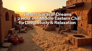 Desert Caravan Dreams | 2 Hours of Middle Eastern Chill for Deep Study & Relaxation