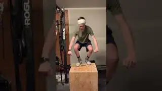 Doing a box jump for each sub I get. I&rsquo;m at 130 subs #boxjump #workout #change #pumped #fit #worked