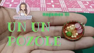 Platito de pozole |paso a paso|pasta flexible |Creative Jazz