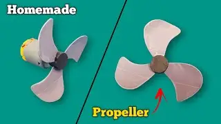 How To Make Fan Propeller from pvc pipe At Home | Table Fan propeller Making
