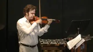 David Felberg plays Sonata No 5 for Solo Violin