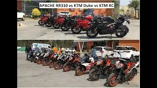 India's First Ride of TVS Apache RR310 Group (TVS Akula) Bangalore