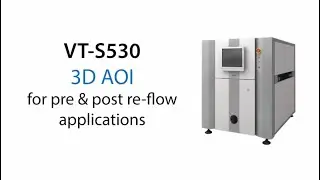 OMRON APAC VT S530 3D Automated Optical Inspection AOI Pre Post Reflow Machine