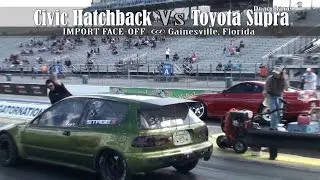 Supra vs Civic hatchback