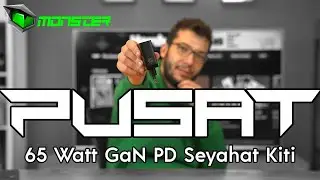 Laptop Şarj Eden 65 Watt GaN PD Şarj Seti! | Pusat Seyahat Kiti