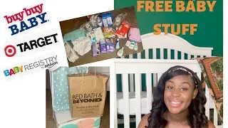 Free Baby Stuff Unboxing 2020 Baby Registries | BuyBuy Baby, Target, & Amazon