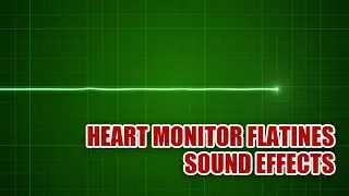 Heart Monitor Flatline Sound ⚕️EKG Flatline Sound
