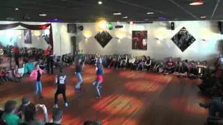 Afdansen Streetdance Hiphop 2 febr 2014