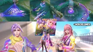 LANCELOT & ODETTE VALENTINE COLLECTOR SKIN MLBB - MOBILE LEGENDS VALENTINE SKIN LANCELOT & ODETTE
