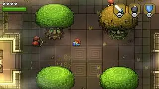 Blossom Tales on Nintendo Switch - First Dungeon & Boss Battle Gameplay (Direct-Feed)
