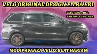 Toyota Avanza Modifikasi Velg & Ban Buat Harian | Velg Ring 15 Design Fitra Eri | Kick Off Ciputat