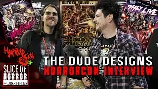 THE DUDE DESIGNS INTERVIEW | Horrorcon UK | Slice of Horror