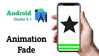 Tutorial Animation Fade in Android Studio 4.1