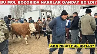 ВАЗИЯТ ОҒИР ЭНДИ НИМА БУЛАРКИН? МОЛ БОЗОРДАГИ ХОЛАТНИ КУРИНГ.