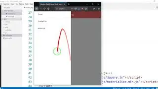 2-Navigation bar & Side Navigation designing for CMS | PHP CMS tutorial in HINDI