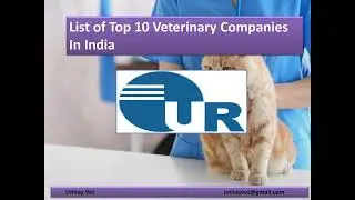Top 10 Veterinary Companies In India