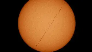 ISS Solar transit
