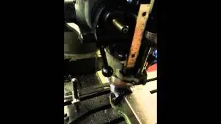 Milling machine making Vee block