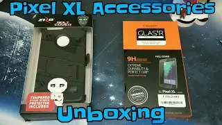 Pixel XL Accessories Unboxing Recorded with The HTC U11