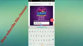 New Paytm Loot script #25₹= per number&  unlimited Paytm cash with# Nick money@