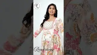 Rangriwaz New Flare Dress #fashion