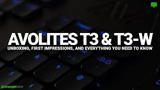 Avolites T3 & T3-W // Unboxing & First Impressions