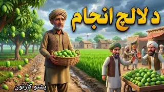 The End Result to Greed || د لالچ انجام || pashto cartoon story