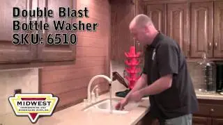 Double Blast Bottle Washer