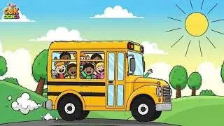 🚍✨ Renkli Otobüs Macerası! | Eğitici Çocuk Şarkısı 🎶🧒🌈
