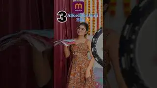 Meesho Affordable Long Kurtis Under ₹300😍 #meesho #shorts